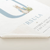 ピーターのウサギ|のパーソナライズな手紙U シェルパブランケット (3/4)