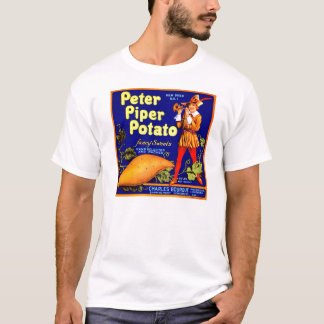 ピーターのパイパーのポテト Tシャツ