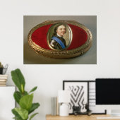 ピーターのミニチュアポートレート付きスナフボックス ポスター (ホームオフィス)