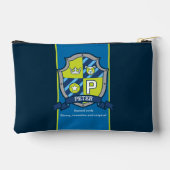 ピーターの名前は緑の青い騎士団の紋章を意味する アクセサリーポーチ (裏面)