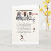 ピーターの壊れ目、ピーターパンのヴィンテージのイメージ カード (黄色い花)