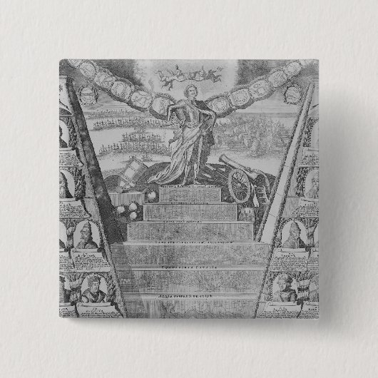 ピーターの神格化素晴らしいの 缶バッジ (正面)