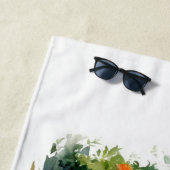 ピーターの花壇のウサギ ビーチタオル (インサイチュ)