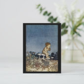 ピーターは彼のフルートを演奏しました ポストカード (スタンド正面)