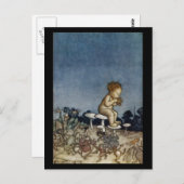 ピーターは彼のフルートを演奏しました ポストカード (正面/裏面)