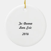 ピーターコットンテール –  セラミックオーナメント (裏面)