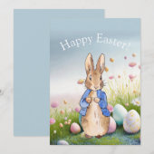 ピーターザイースターバニーハッピーイースター シーズンカード (正面/裏面)