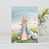 ピーターザイースターバニーハッピーイースター シーズンカード (スタンド正面)