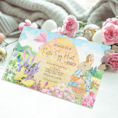 ピーターザラビットイースターエッグ狩りブランチ 招待状