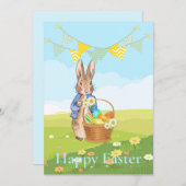 ピーターザラビットイースターバニーウサギ シーズンカード (正面/裏面)