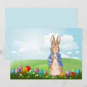 ピーターザラビットイースターバニーウサギ シーズンカード (正面/裏面)
