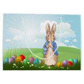 ピーターザラビットイースターバニーウサギ ラージペーパーバッグ (裏面)