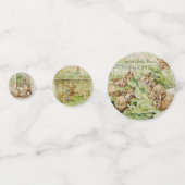 ピーターザラビットガーデン赤ちゃんシャワー コンフェッティ (正面)