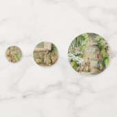 ピーターザラビットガーデン赤ちゃんシャワー コンフェッティ (裏面)