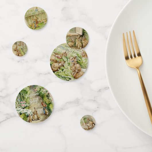 ピーターザラビットガーデン赤ちゃんシャワー コンフェッティ (グループ)