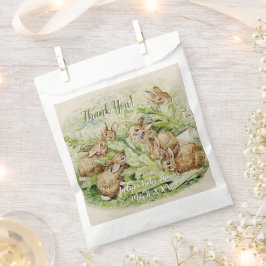 ピーターザラビットガーデン赤ちゃんシャワー フェイバーバッグ