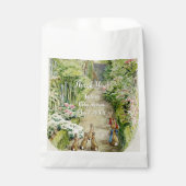 ピーターザラビットガーデン赤ちゃんシャワー フェイバーバッグ (正面)