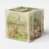 ピーターザラビットガーデン赤ちゃんシャワー フェイバーボックス (裏面サイド)