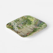 ピーターザラビットガーデン赤ちゃんシャワー ペーパープレート (傾斜あり)