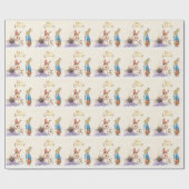 ピーターザラビットスノウバニー魔法 ラッピングペーパー (フラット)