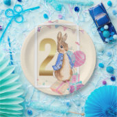 ピーターザラビットセカンド誕生日 ペーパープレート (パーティー)