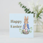 ピーターザラビットハッピーイースター カード (スタンド正面)