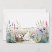 ピーターザラビットハッピーイースター シーズンカード (裏面)