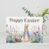 ピーターザラビットハッピーイースター シーズンカード (スタンド正面)