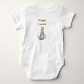 ピーターザラビットハッピーイースター ベビーボディスーツ (裏面)