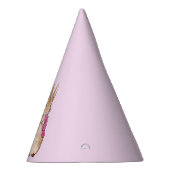 ピーターザラビットピンクジャケットファースト誕生日 パーティーハット (右)