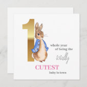 ピーターザラビットファースト誕生日 (正面/裏面)