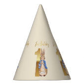 ピーターザラビットファースト誕生日 パーティーハット (右)