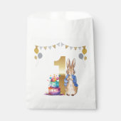 ピーターザラビットファースト誕生日 フェイバーバッグ (正面)