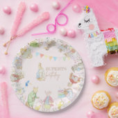 ピーターザラビットファースト誕生日 ペーパープレート (パーティー)