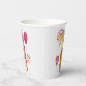 ピーターザラビットファースト誕生日 紙コップ (右)