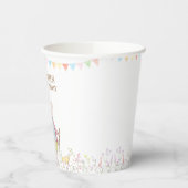 ピーターザラビットファースト誕生日 紙コップ (左)