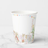 ピーターザラビットファースト誕生日 紙コップ (裏面)