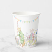 ピーターザラビットファースト誕生日 紙コップ (右)