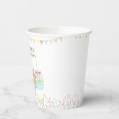 ピーターザラビットファースト誕生日 紙コップ (左)