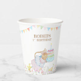 ピーターザラビットファースト誕生日 紙コップ