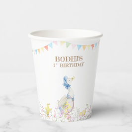 ピーターザラビットファースト誕生日 紙コップ