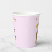 ピーターザラビットファースト誕生日 紙コップ (右)