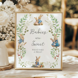 ピーターザラビットボタニカルベビーは甘い ポスター