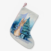 ピーターザラビット初めてのクリスマス スモールクリスマスストッキング (正面 (吊り時))