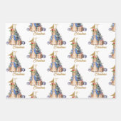 ピーターザラビット初めてのクリスマス ラッピングペーパーシート (正面)