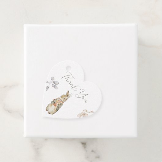 ピーターザラビット秋秋冬ベビーシャワー フェイバータグ (インサイチュ)