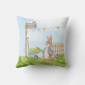 ピーターザラビット誕生日ガーデンパーティー クッション (裏面)