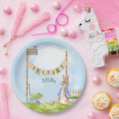 ピーターザラビット誕生日ガーデンパーティー ペーパープレート (パーティー)