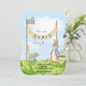 ピーターザラビット誕生日ガーデンパーティー 招待状 (スタンド正面)