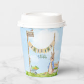 ピーターザラビット誕生日ガーデンパーティー 紙コップ (正面)